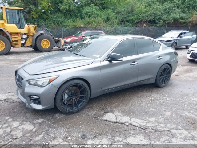 JN1FV7ARXGM451492 Infiniti Q50 3.0t Red Sport 400