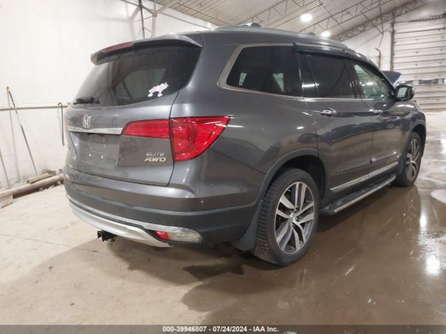 5FNYF6H09JB037754 Honda Pilot Elite