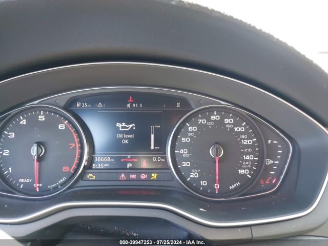 WAUDNAF47KA117782 Audi A4 45 Premium
