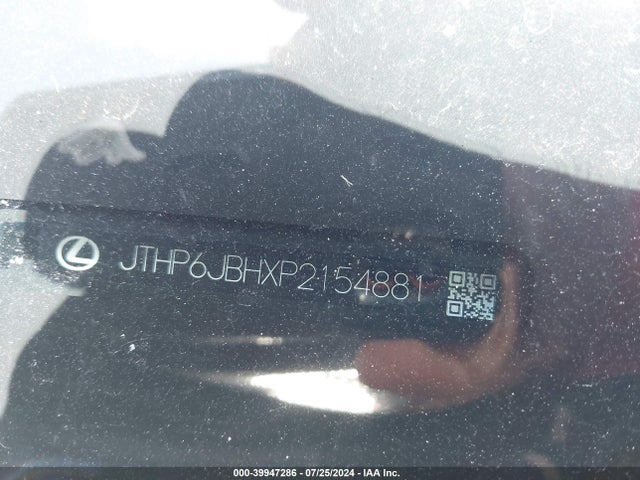 JTHP6JBHXP2154881 Lexus Ux 250h Premium