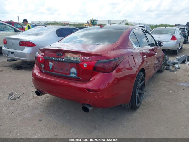 JN1BV7AP5EM691642 Infiniti Q50 SPORT