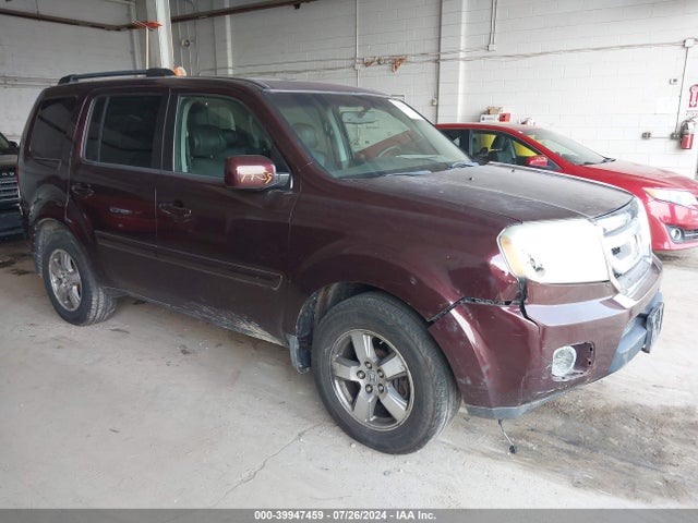 2009 Honda Pilot Ex-l მანქანა იყიდება აუქციონზე, vin: 5FNYF48679B043072, აუქციონის ნომერი: 39947459