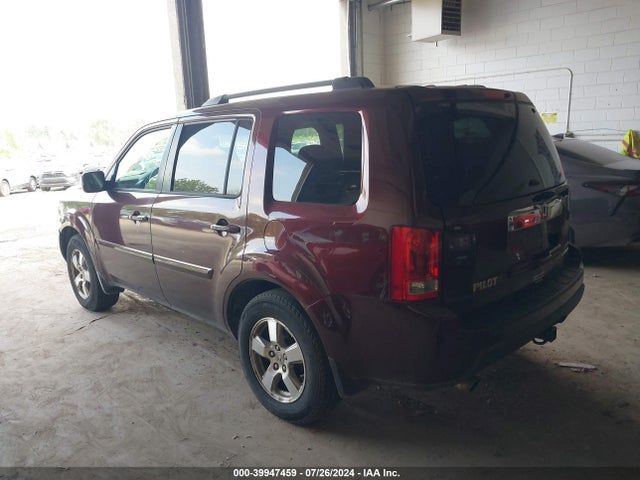 2009 Honda Pilot Ex-l მანქანა იყიდება აუქციონზე, vin: 5FNYF48679B043072, აუქციონის ნომერი: 39947459