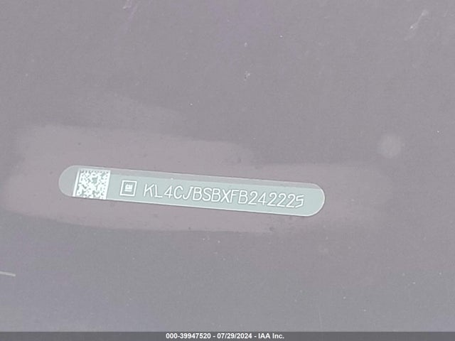 KL4CJBSBXFB242225 Buick Encore Convenience