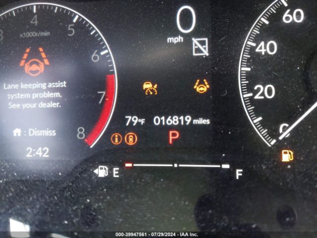 19XFL1H78PE001228 Honda Civic Ex-l /ex-l W/o Bsi