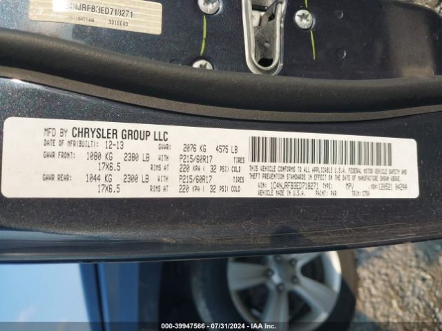 1C4NJRFB3ED718271 Jeep Patriot Latitude