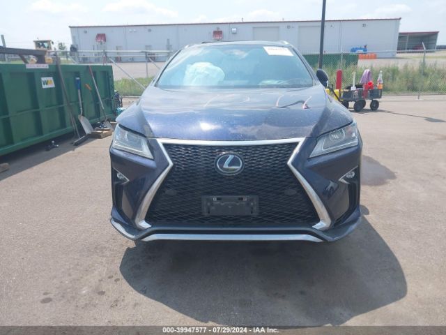 2T2BZMCAXHC076624 Lexus Rx 350 F Sport