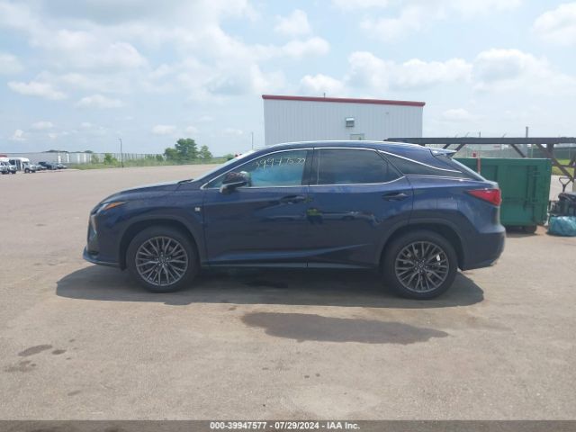 2T2BZMCAXHC076624 Lexus Rx 350 F Sport