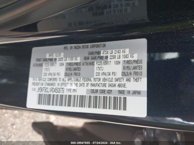 JM3KFBCLXR0450879 Mazda Cx-5 2.5 S Preferred