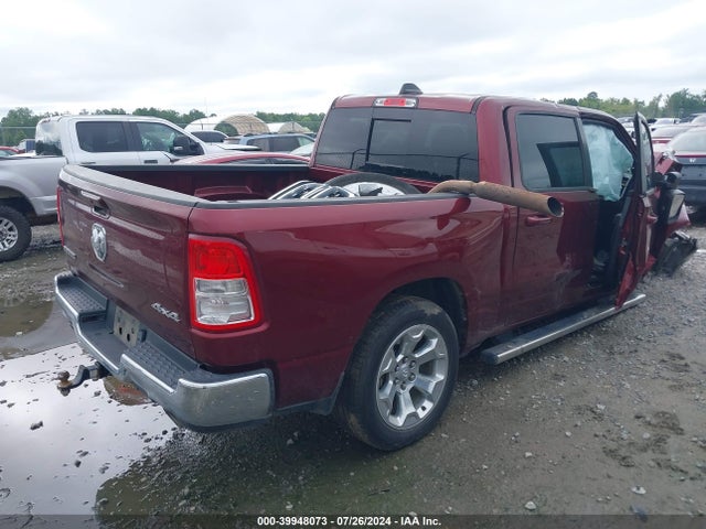 39948073 :رقم المزاد ، 1C6SRFFT4NN405928 vin ، 2022 Ram 1500 Big Horn  4x4 5'7 Box مزاد بيع