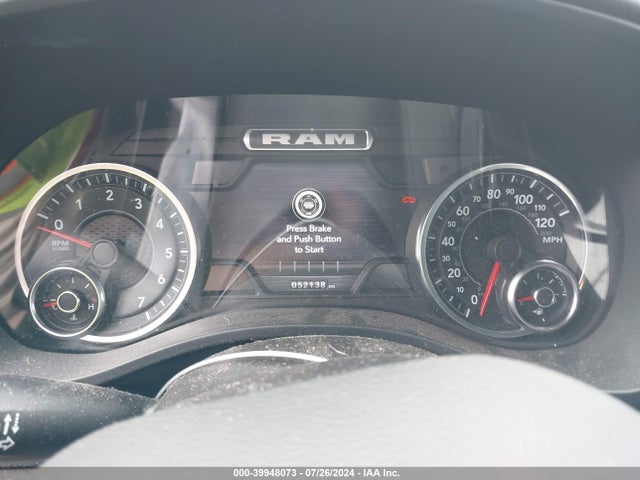39948073 :رقم المزاد ، 1C6SRFFT4NN405928 vin ، 2022 Ram 1500 Big Horn  4x4 5'7 Box مزاد بيع