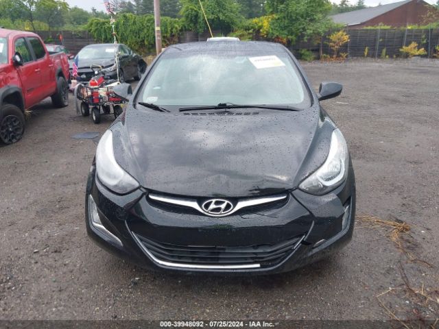 KMHDH4AE3GU587269 Hyundai ELANTRA SE