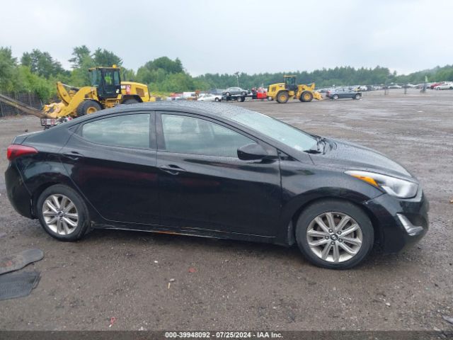 KMHDH4AE3GU587269 Hyundai ELANTRA SE