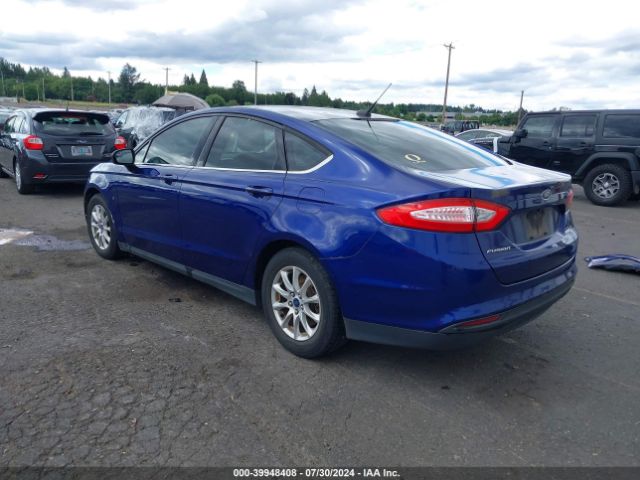 3FA6P0G7XFR104552 Ford FUSION S