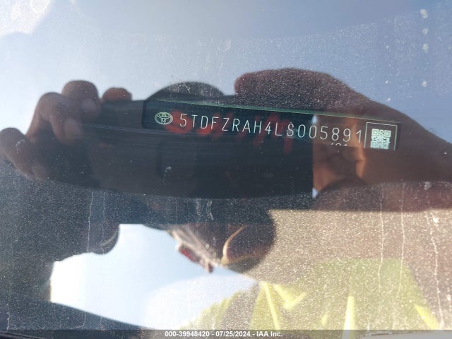 Toyota Highlander Limited/platinum 2020 5TDFZRAH4LS005891 Image 9