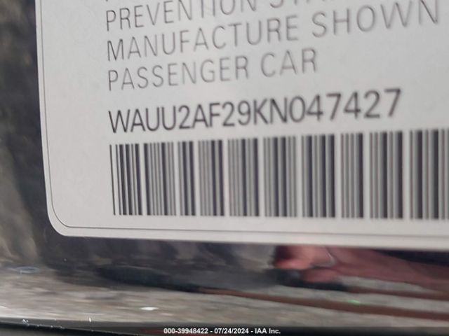 2019 AUDI A7 WAUU2AF29KN047427 Photo 8