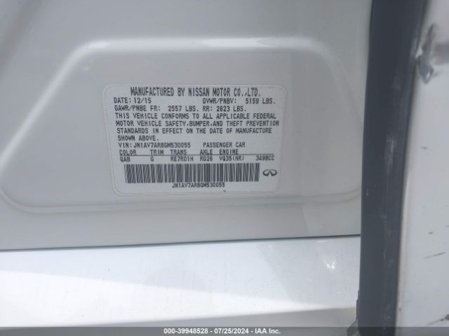 JN1AV7AR8GM530055 Infiniti Q50 HYBRID