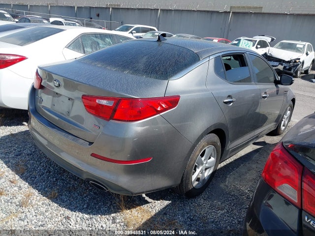 KIA Optima Lx 2015 5XXGM4A70FG429054 Image 4