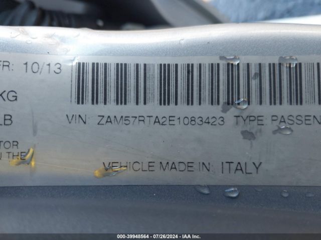 ZAM57RTA2E1083423 Maserati Ghibli S Q4