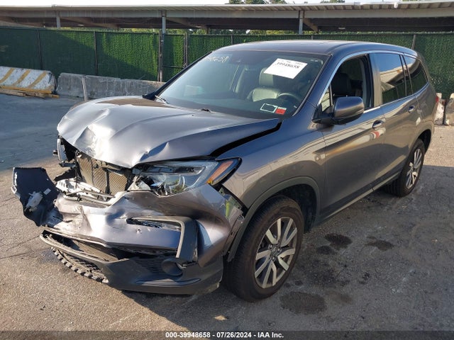Honda Pilot Awd Ex-l 2021 5FNYF6H57MB073815 Image 2