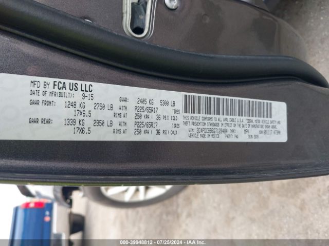 3C4PDCBB6GT128484 Dodge Journey Sxt