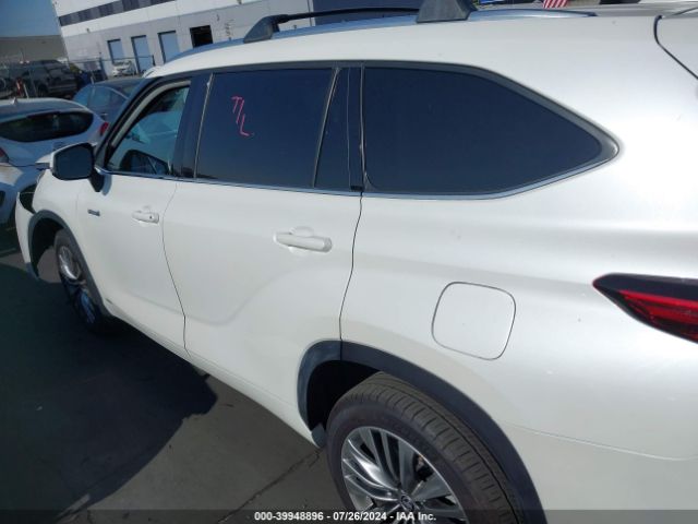 5TDEBRCH4MS027775 Toyota Highlander Hybrid Platinum
