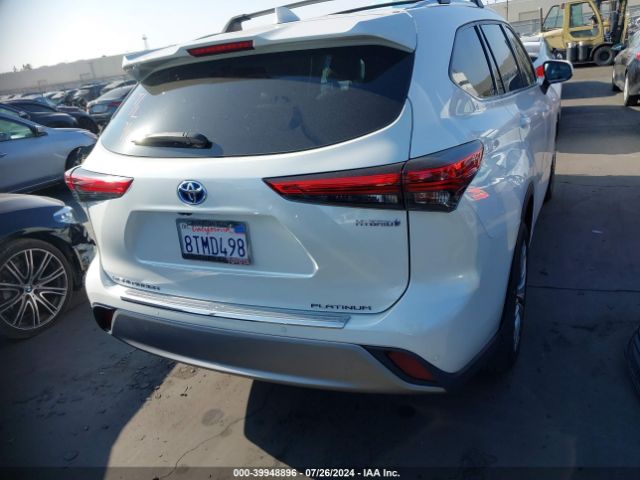 5TDEBRCH4MS027775 Toyota Highlander Hybrid Platinum