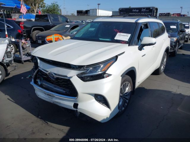 5TDEBRCH4MS027775 Toyota Highlander Hybrid Platinum