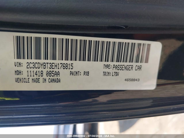 Dodge Challenger R/t 2014 2C3CDYBT3EH176815 Image 9