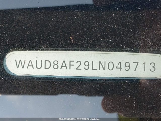 WAUD8AF29LN049713 Audi A6 Premium 45 Tfsi Quattro S Tronic