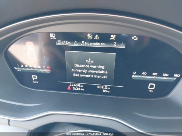 WA1FAAFY4P2071172 Audi Q5 Prestige 45 Tfsi S Line Quattro S Tronic