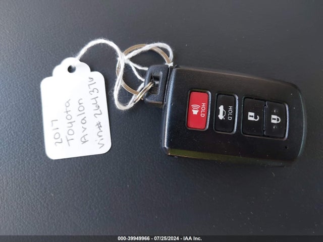 Toyota AVALON LIMITED 2017 4T1BK1EBXHU264376 Image 11