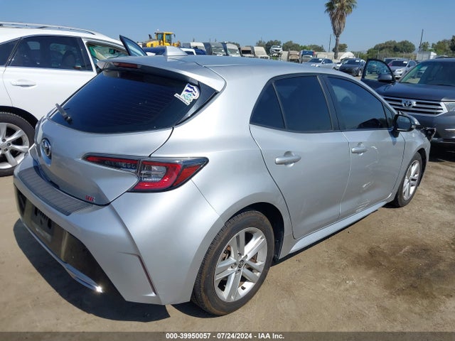 Toyota COROLLA SE 2019 JTNK4RBE4K3069474 Image 4