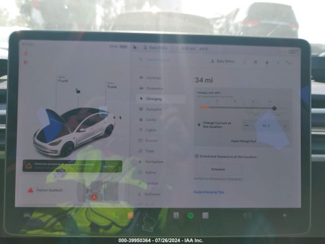 5YJ3E1EBXMF858260 Tesla Model 3 Long Range Dual Motor All-wheel Drive