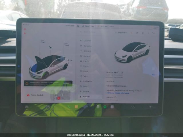 5YJ3E1EBXMF858260 Tesla Model 3 Long Range Dual Motor All-wheel Drive
