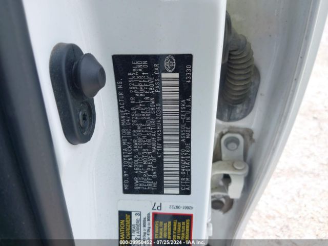 4T1BF1FK5HU420360 Toyota CAMRY SE
