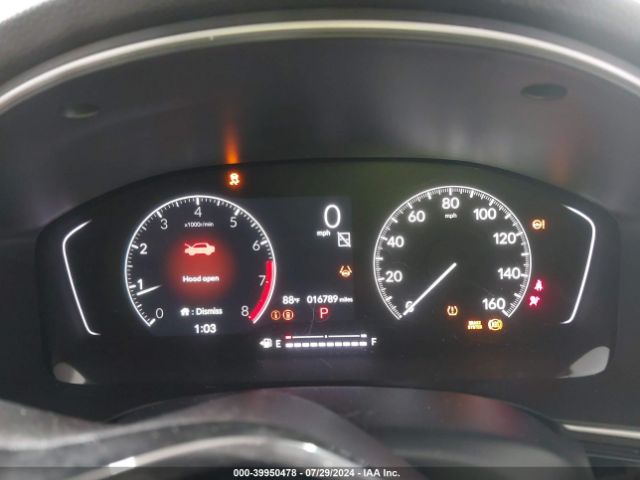 19XFL1H71PE016492 Honda Civic Ex-l /ex-l W/o Bsi