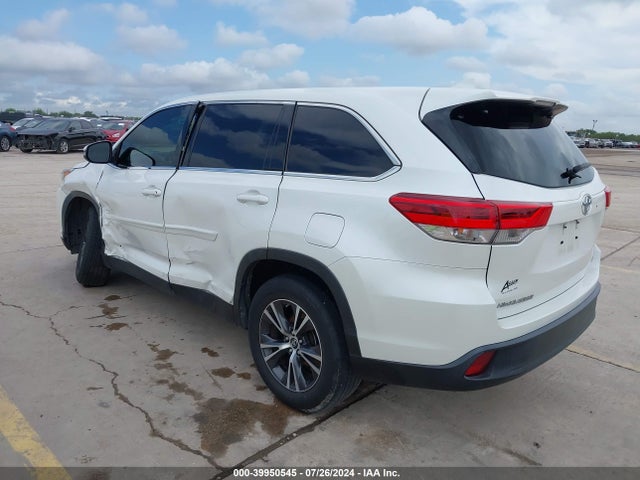 Toyota Highlander Le Plus 2019 5TDZZRFH1KS331524 Image 3