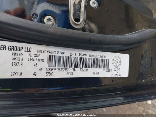 1C6RR7FT3ES223921 RAM 1500 St