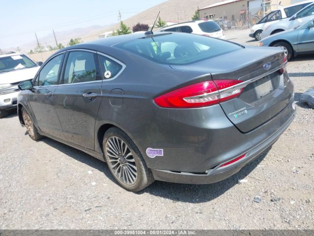 3FA6P0PU6HR141994 Ford Fusion Energi Se Luxury
