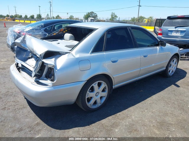 2000 AUDI S4 WAUDD68D0YA048021 Photo 3