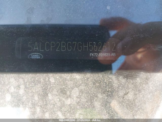 SALCP2BG7GH562612 Land Rover Discovery Sport Se