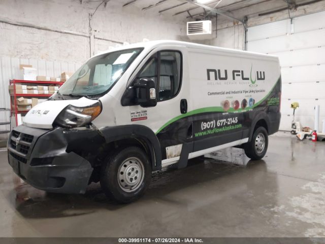 3C6TRVAG9JE100142 RAM Promaster 1500 Low Roof 136 Wb