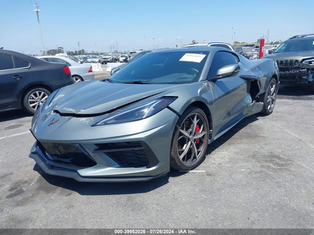 Chevrolet Corvette Stingray Rwd  1lt 2022 1G1YA2D42N5116084 Image 2
