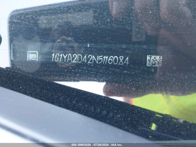 Chevrolet Corvette Stingray Rwd  1lt 2022 1G1YA2D42N5116084 Image 9