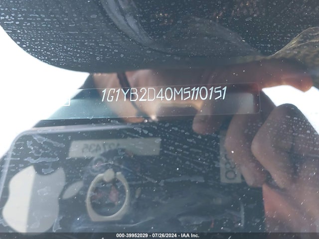 Chevrolet Corvette Stingray Rwd  2lt 2021 1G1YB2D40M5110151 Image 9
