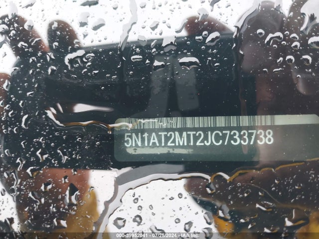 Nissan ROGUE SV 2018 5N1AT2MT2JC733738 Image 9