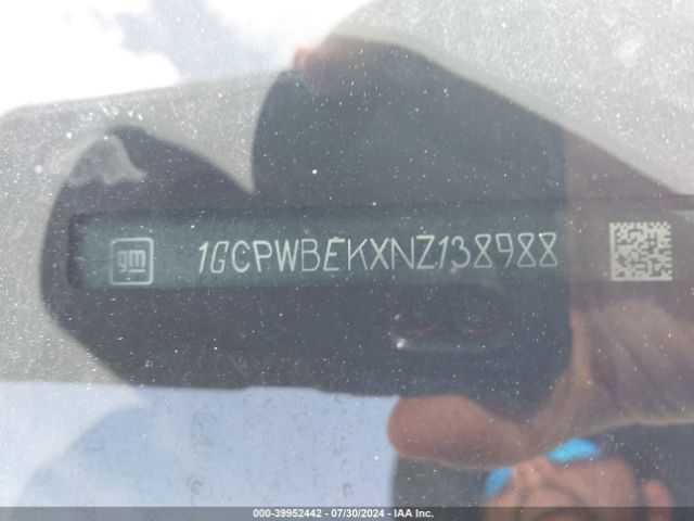 1GCPWBEKXNZ138988 Chevrolet SILVERADO 1500 LTD