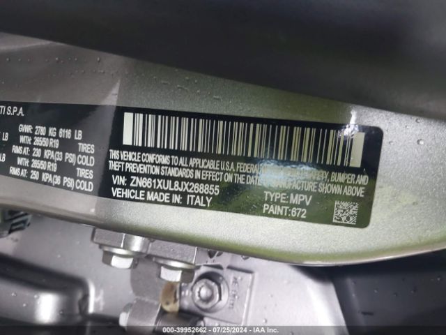 ZN661XUL8JX268855 Maserati Levante Granlusso