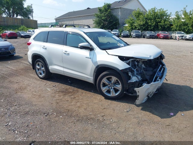 Toyota Highlander Hybrid Limited/limited Platinum 2018 5TDDGRFH8JS037777 main image
